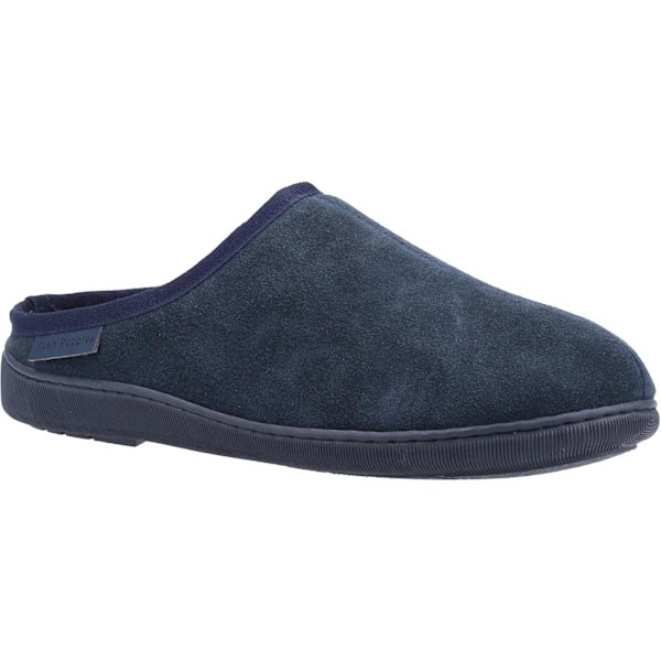 Hush Puppies herr Ashton mockasiner i mocka 6 UK marinblå Navy 6 UK