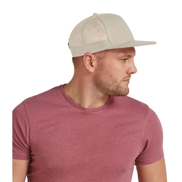 Beechfield Unisex Truckerkeps för vuxna, One Size, Sand Sand One Size