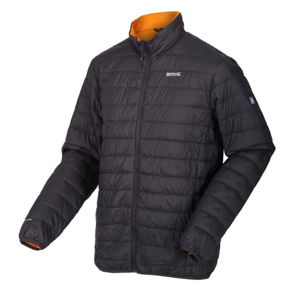 Regatta Hillpack Quiltfodrad Isolationsjacka för Herrar Storlek L Askgrå/Orange Pepper Ash/Orange Pepper L