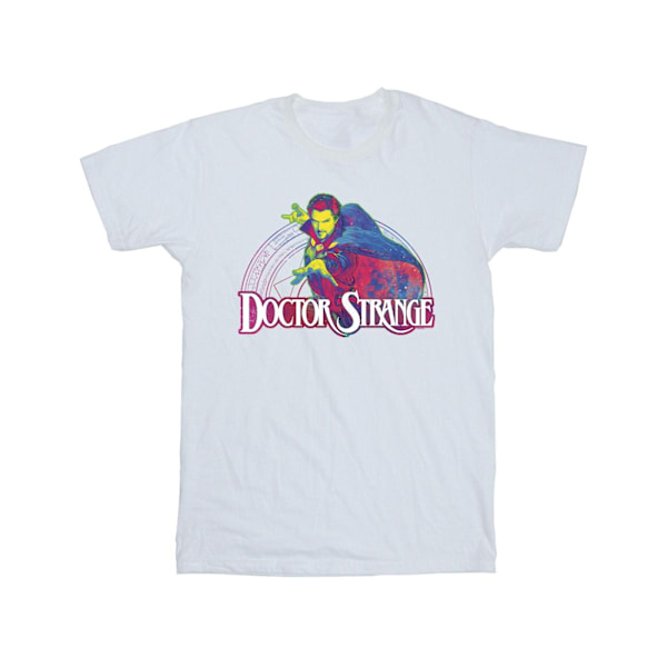 Marvel Girls Doctor Strange Psykedelisk Bomull T-shirt 5-6 år White 5-6 Years