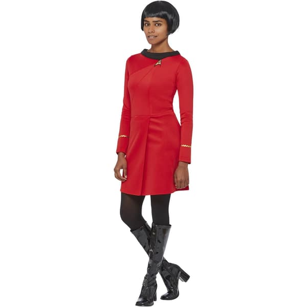 Star Trek Dam/Dam Original Series Operations Uniform Kostym Red L