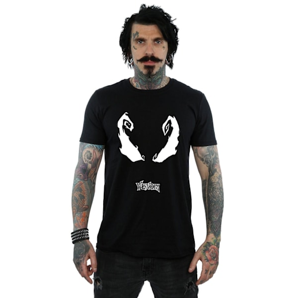 Spider-Man Venom Bomull T-shirt XL Svart Black XL