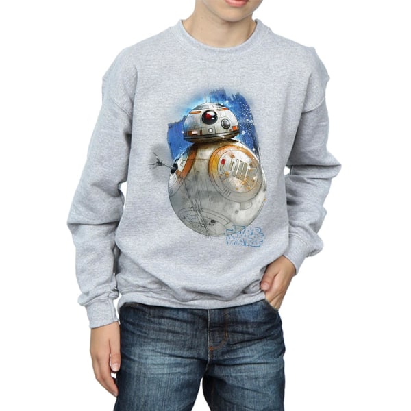 Star Wars: The Last Jedi Boys BB-8 Borstad Sweatshirt 5-6 år Sports Grey 5-6 Years
