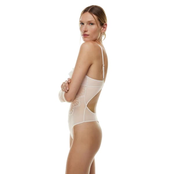 Bardot Dam Bitney Spetsbody 10 UK Vit White 10 UK