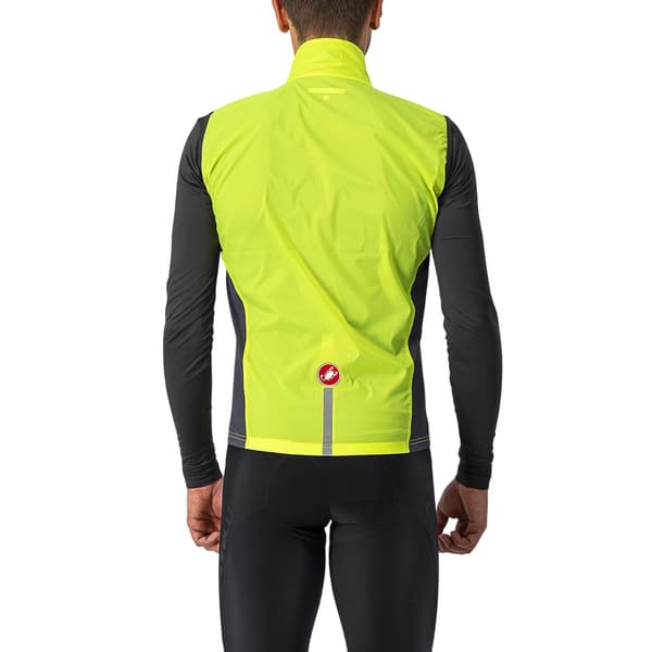 Castelli Herr Squadra Reflekterande Cykelväst M Fluorescerande Gul Fluorescent Yellow M