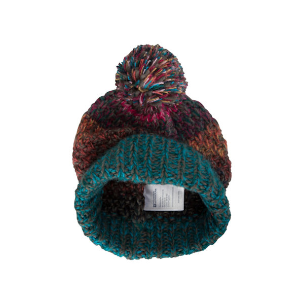 Mountain Warehouse Dam/Dam Beanie One Size Teal Teal One Size