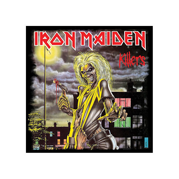 Iron Maiden Killers Canvas Print En Storlek Flerfärgad Multicoloured One Size