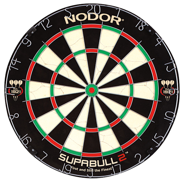 Nodor Supabull II Dartboard One Size Svart/Gul/Röd Black/Yellow/Red One Size