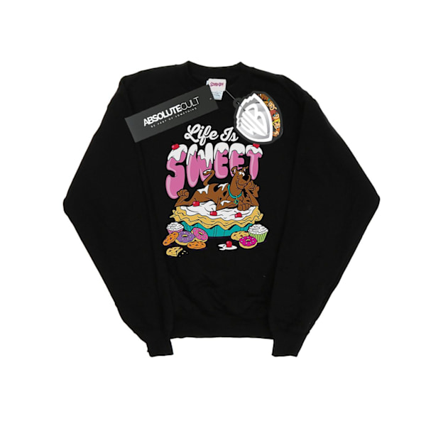 Scooby Doo Boys Life Is Sweet Sweatshirt 5-6 år Svart Black 5-6 Years