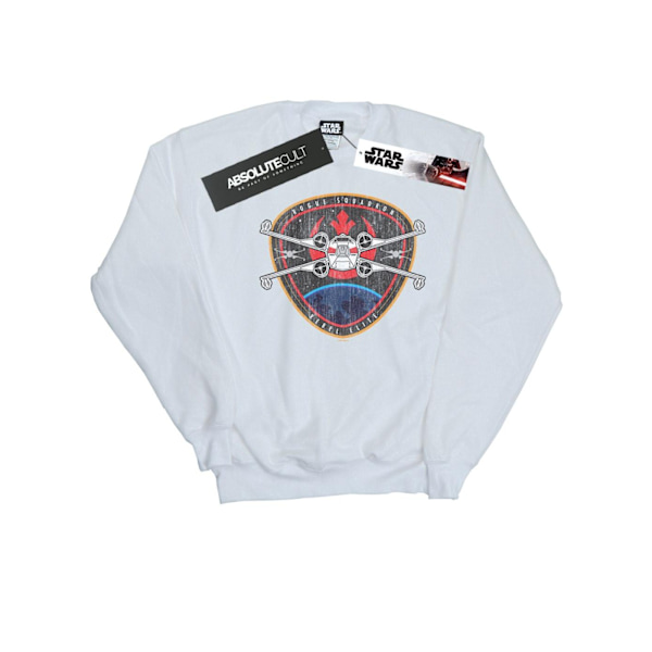 Star Wars Rebel Elite Badge Sweatshirt för män 4XL Vit White 4XL