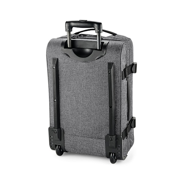 BagBase Unisex Escape Carry-On Wheelie Bag One Size Grey Marl Grey Marl One Size