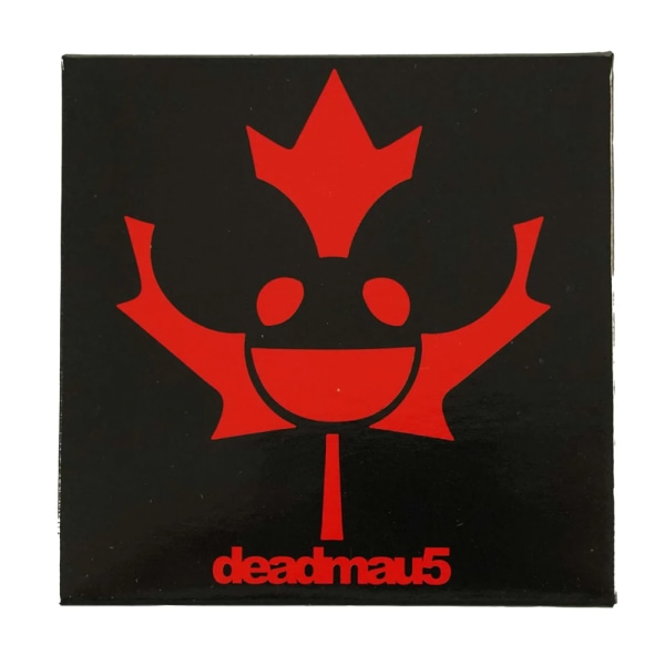 Deadmau5 Maple Mau5 Kylskåpsmagnet En one size svart/röd Black/Red One Size