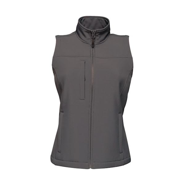 Regatta Dam/Kvinnor Flux Soft Shell Bodywarmer 20 Seal Grey/S Seal Grey/Seal Grey 20