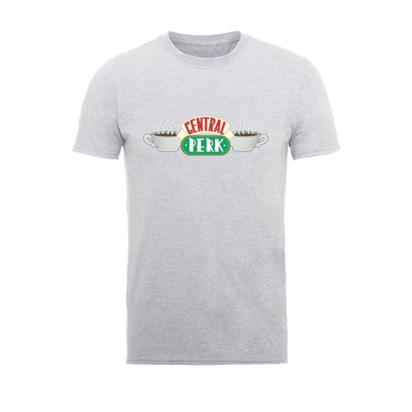 Friends Unisex Vuxen Central Perk T-shirt S Grå Grey S