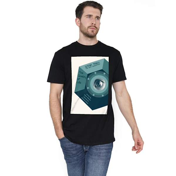 Star Trek Herr The Next Generation Säsong 6 Avsnitt 9 T-Shirt X Black XL