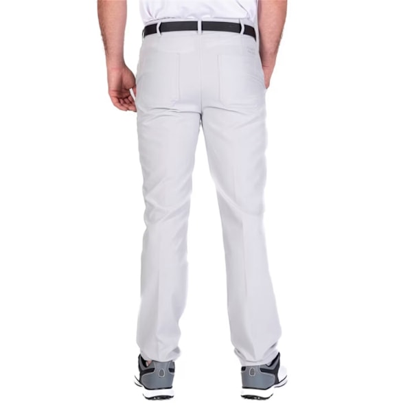Island Green Herr Tour Stretch Avsmalnande Ben Golfbyxor 38R Li Light Grey 38R