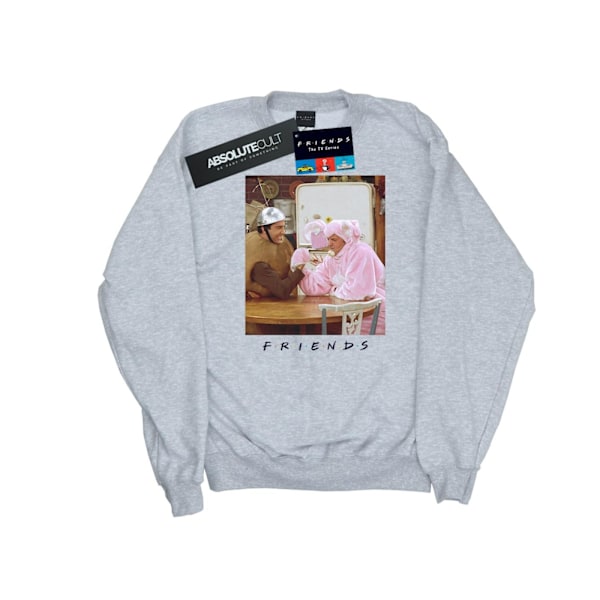 Friends Herr Ross Och Chandler Arm Wrestling Sweatshirt M Sport Sports Grey M