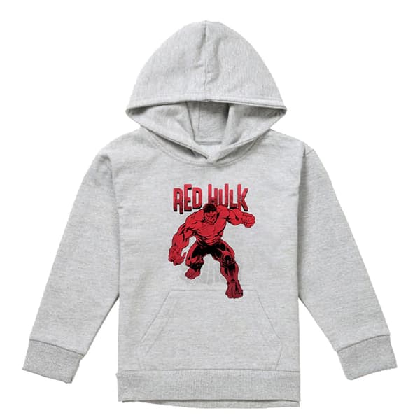 Marvel Barn/Kids Red Hulk Cracked Pull Over Hoodie 7-8 år Athletic Heather 7-8 Years