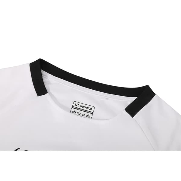 Sondico Herr Fundamental Polyester Fotbollströja S Vit/Svart White/Black S