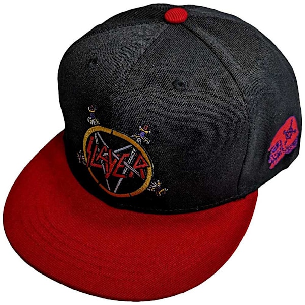 Slayer Unisex Vuxen Hell Awaits Snapback Baseball Cap En Storlek Red/Black One Size