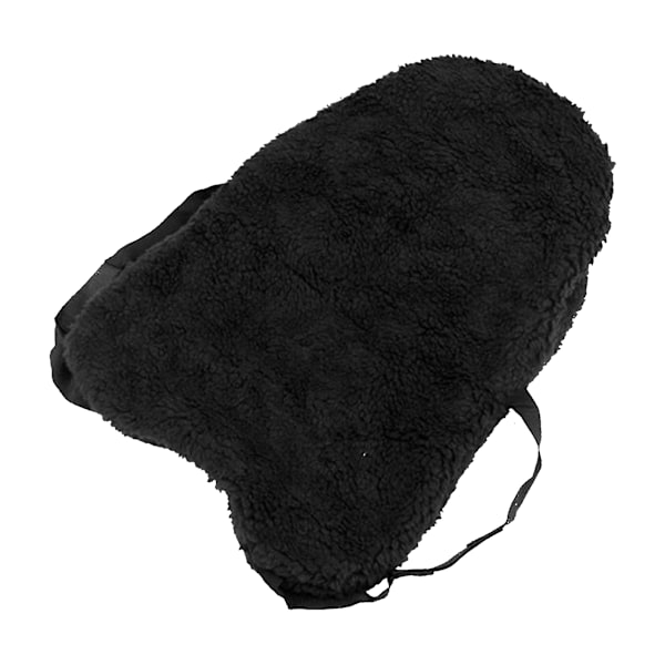 Hy Faux Fur Sadelskydd i En Storlek Svart Black One Size