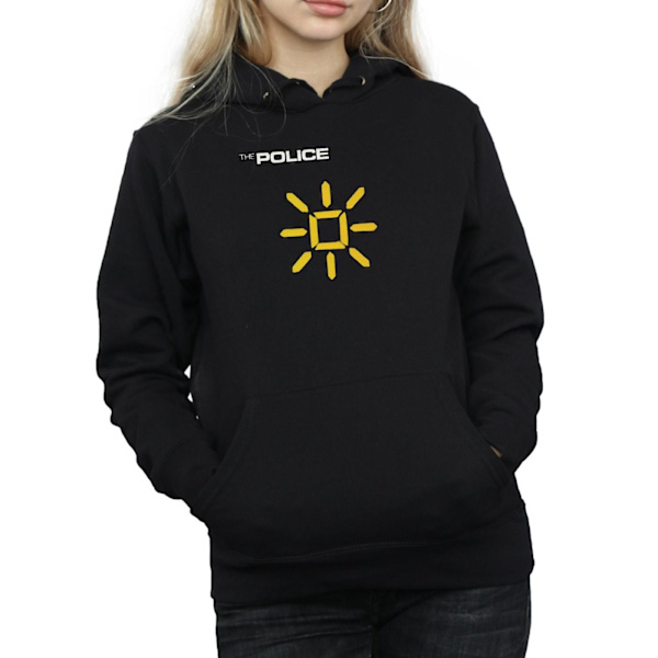 The Police Dam/Kvinnor Osynlig Sol Hoodie XXL Svart Black XXL