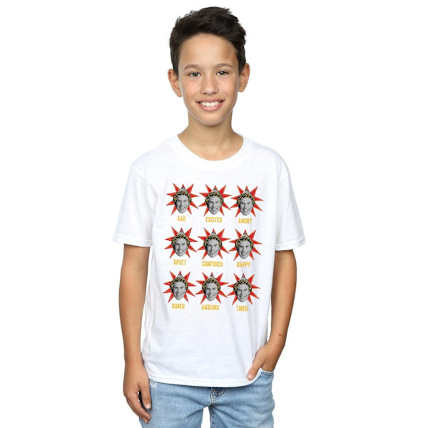 Elf Boys Buddy Moods T-Shirt 5-6 år Vit White 5-6 Years