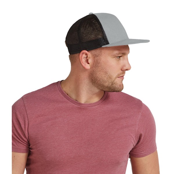 Beechfield Unisex Truckerkeps för Vuxna, En Storlek, Grå/Svart Grey/Black One Size