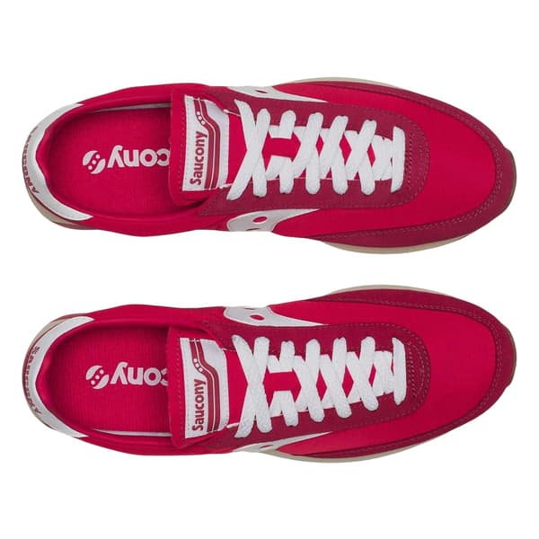 Saucony Herr 80 Mocka Träningsskor 6.5 UK Röd Red 6.5 UK