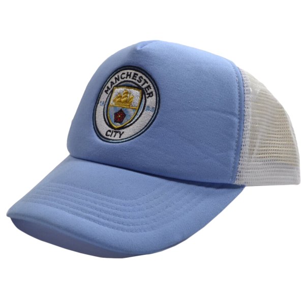 Manchester City FC Trucker Cap One Size Himmelsblå/Vit Sky Blue/White One Size