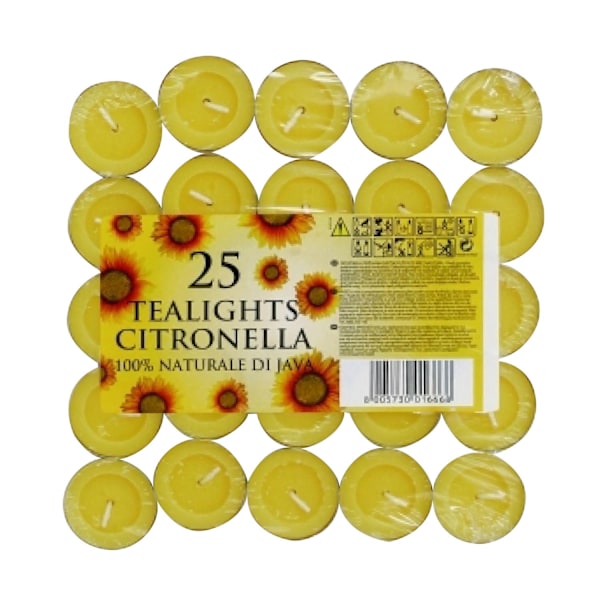 Prices Candles Doftande Värmeljus (25-pack) One Size Citronella Citronella One Size
