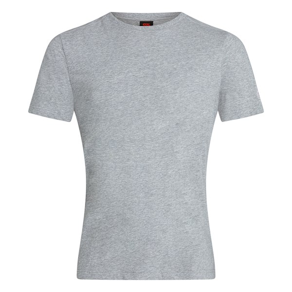 Canterbury Unisex Adult Club Plain T-Shirt M Grey Marl Grey Marl M