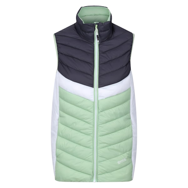 Regatta Dam/Kvinnor Harrock II Baffled Gilet 12 UK Quiet Gree Quiet Green/Seal Grey 12 UK