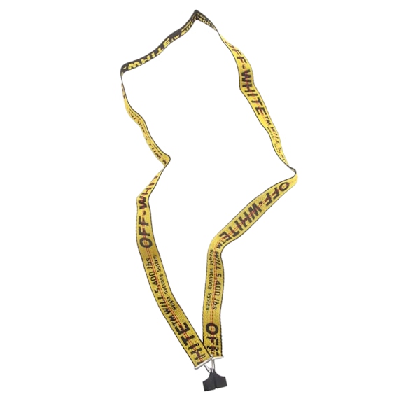 Off White Ind Airpods Bältesrem One Size Gul/Svart Yellow/Black One Size