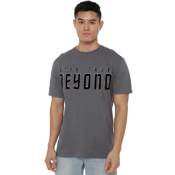 Star Trek Beyond Herr T-shirt M Kolgrå Charcoal M