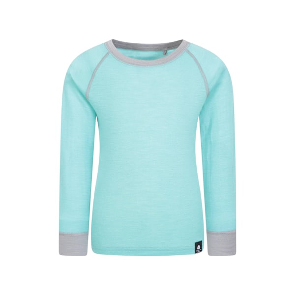 Mountain Warehouse Barn/Kids Merino II Rundhals Base Layer Blue 13 Years