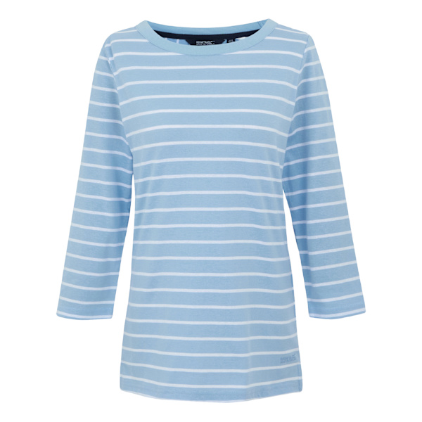 Regatta Baylette II Randig T-shirt för Kvinnor/Dam Storlek 8 UK Marinblå Navy 8 UK