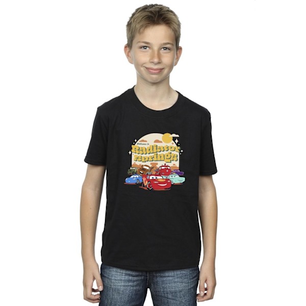 Disney Boys Cars Radiator Springs Group T-shirt 3-4 år Svart Black 3-4 Years