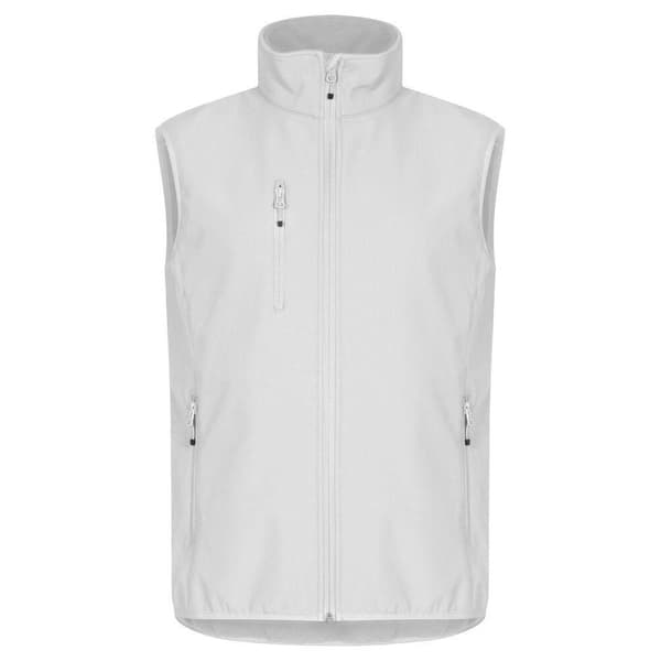 Clique Herr Klassisk Soft Shell Jacka 3XL Vit White 3XL