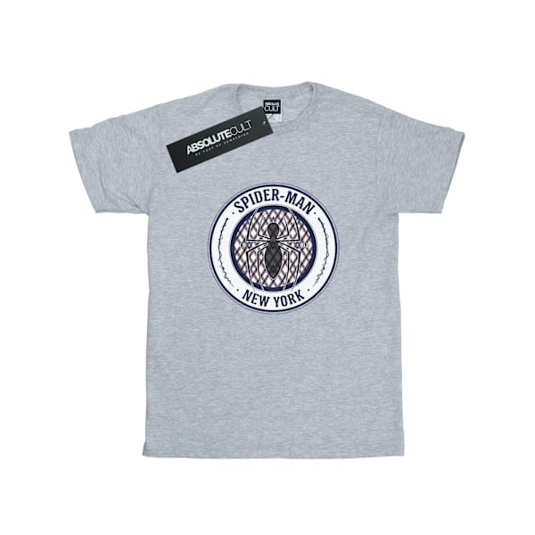 Marvel Boys Spider-Man New York 62 T-shirt 5-6 år Sports Grå Sports Grey 5-6 Years