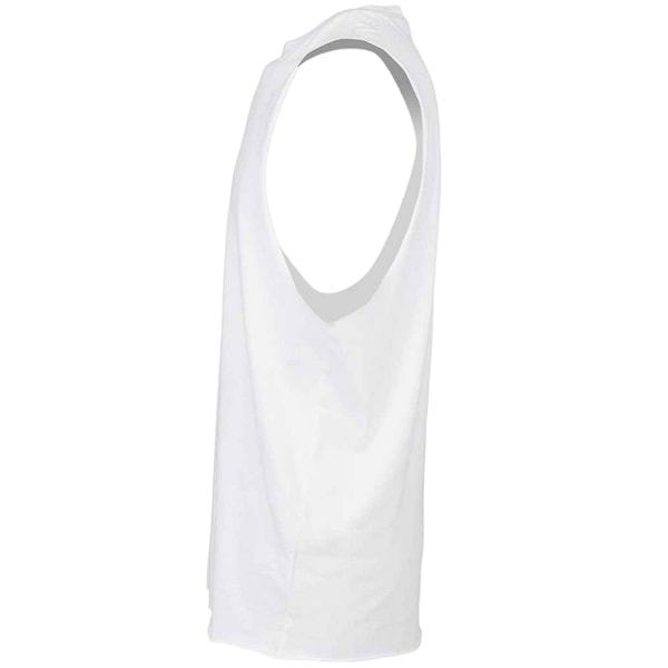 SF Men Mens High-Neck Tank Top XXL Vit White XXL