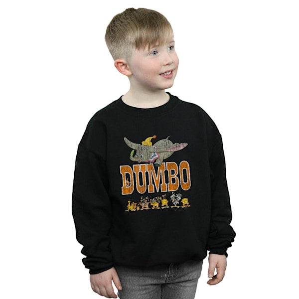 Disney Boys Dumbo The One And Only Sweatshirt 7-8 År Svart Black 7-8 Years