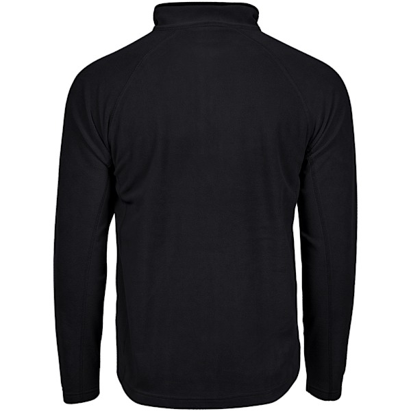 Tee Jays Herr Full Zip Active Lättvikts Fleecejacka 3XL Bla Black 3XL