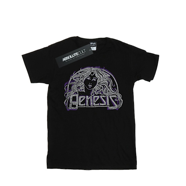 Genesis Mens Nuevo Girl T-Shirt L Svart Black L