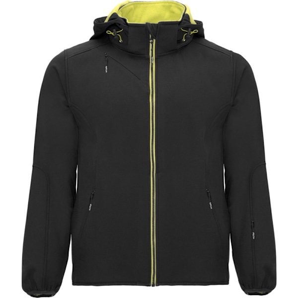 Roly Unisex Vuxen Siberia Mjuk Skaljacka XL Solid Svart Solid Black XL