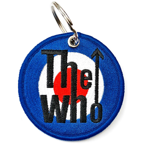 The Who Target Logo Nyckelring En Storlek Blå/Svart/Vit Blue/Black/White One Size