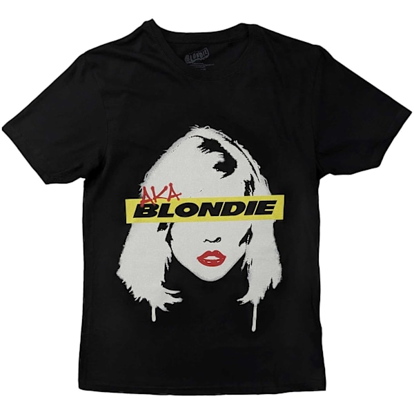 Blondie Unisex Adult AKA Eyestrip T-shirt L Svart Black L