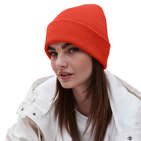 Beechfield Unisex Original Cuffed Beanie Vintermössa En Storlek Fi Fire Red One Size