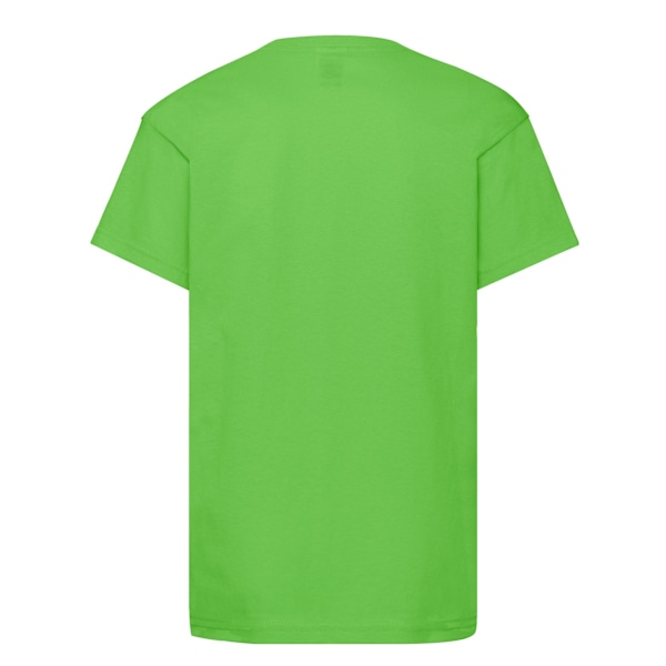 Fruit of the Loom Barn/Barn Original T-shirt 14-15 år L Lime 14-15 Years