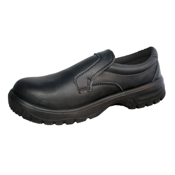 Dennys Slip-On Säkerhetsskor 40 Svart Black 40